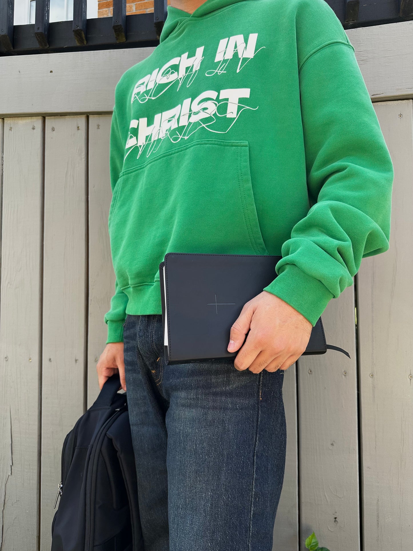 “RICH IN CHRIST” HOODIE