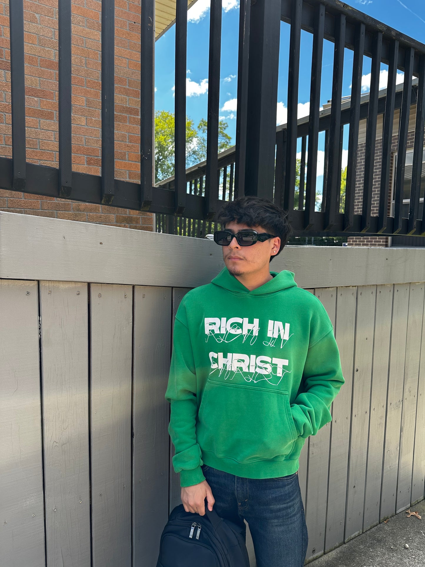 “RICH IN CHRIST” HOODIE