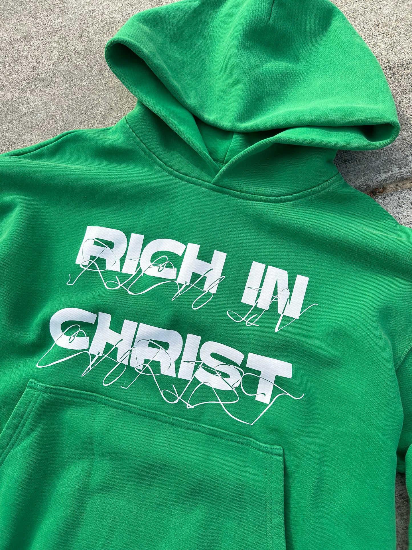 “RICH IN CHRIST” HOODIE