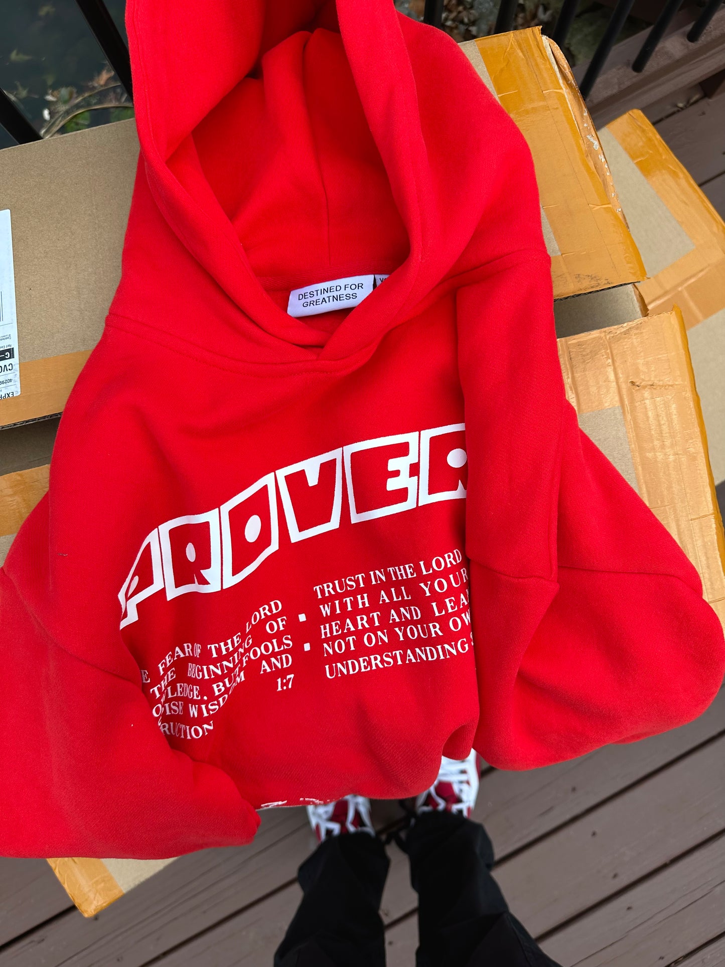 “PROVERBS” HOODIE