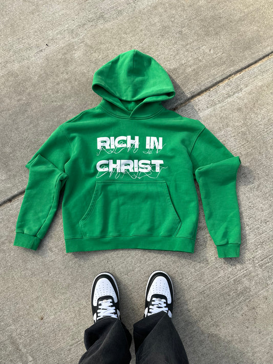 “RICH IN CHRIST” HOODIE